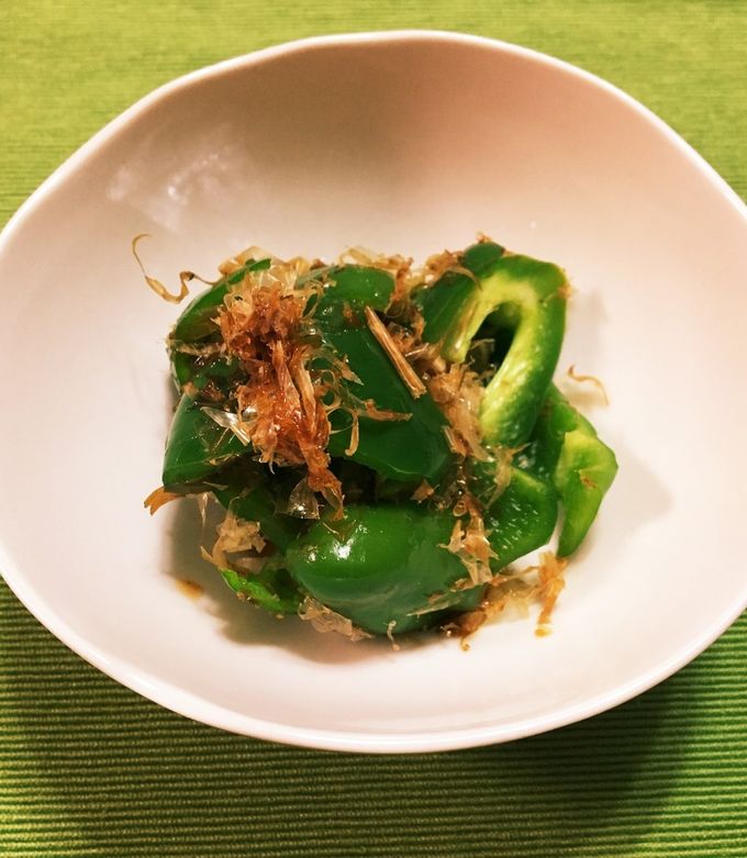 かつおぶしの無限ピーマン *^^*