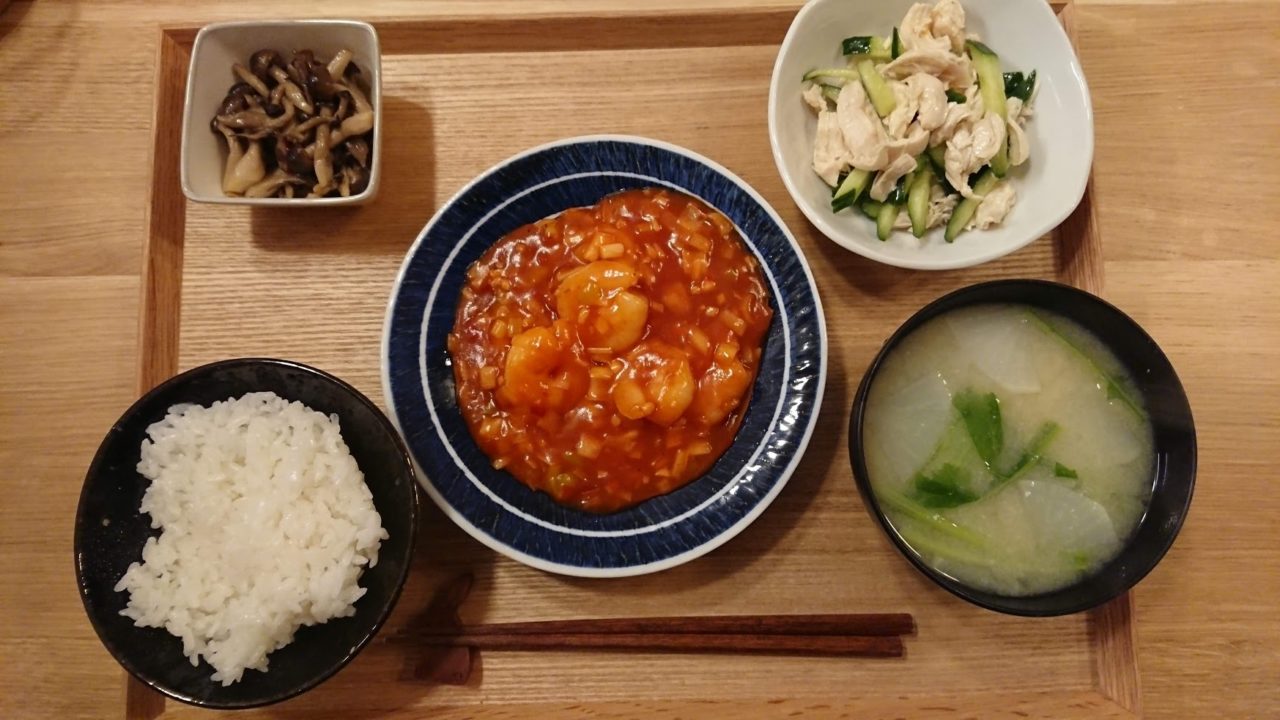 青森県八戸市 台湾料理 美味鮮さんでエビチリ定食を食べて来ました。 - メガネ先生の日記 青森グルメ