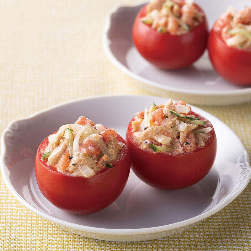 旨みたっぷり！簡単ツナとトマトのサラダレシピ