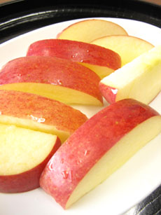 うさぎりんごの切り方