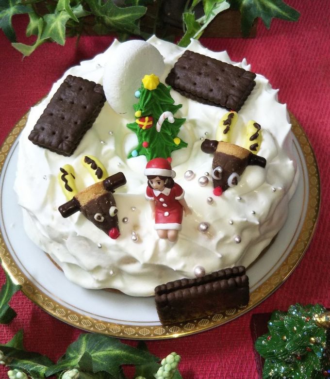 市販のスポンジを使えば簡単！本格的🫣 ガナッシュケーキの作り方❤️ ・ チョコスポンジ があれば、板チョコと生クリーム、ココアパウダーがあればあっという間に本格的なガナッシュケーキが作れちゃうよ🤭💕 ・ガナッシュは冷蔵庫で冷やしてかたさを調整してね