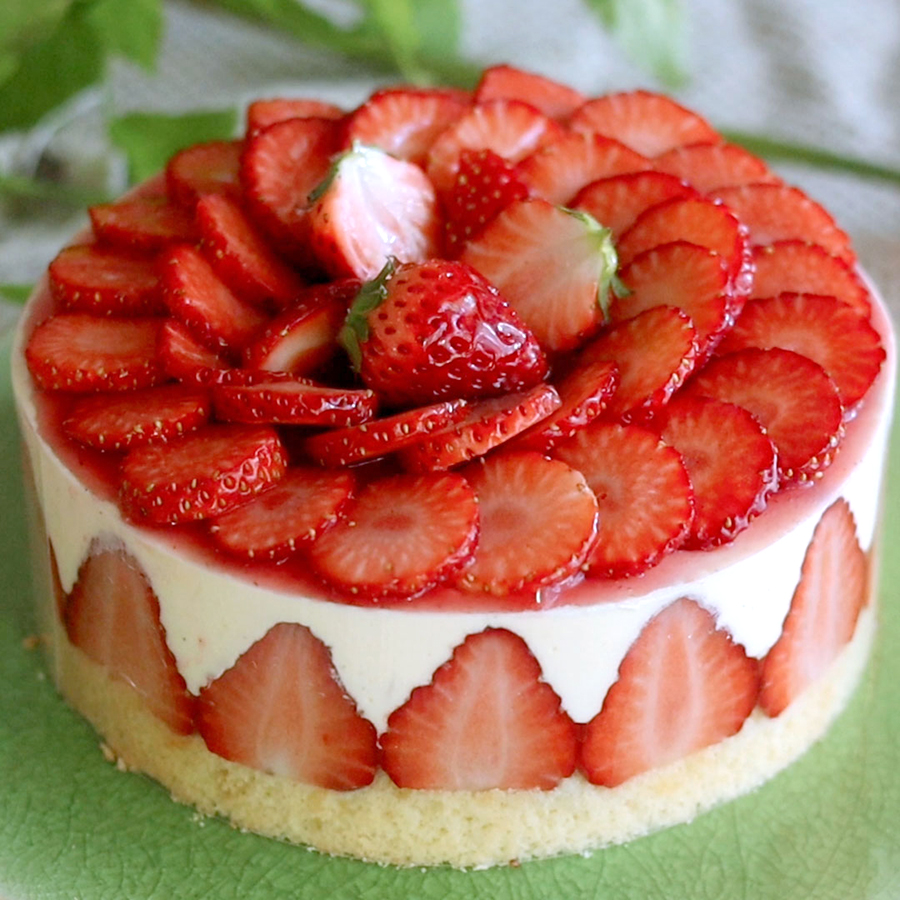 フレジエ風フルーツケーキ - ユリイロ