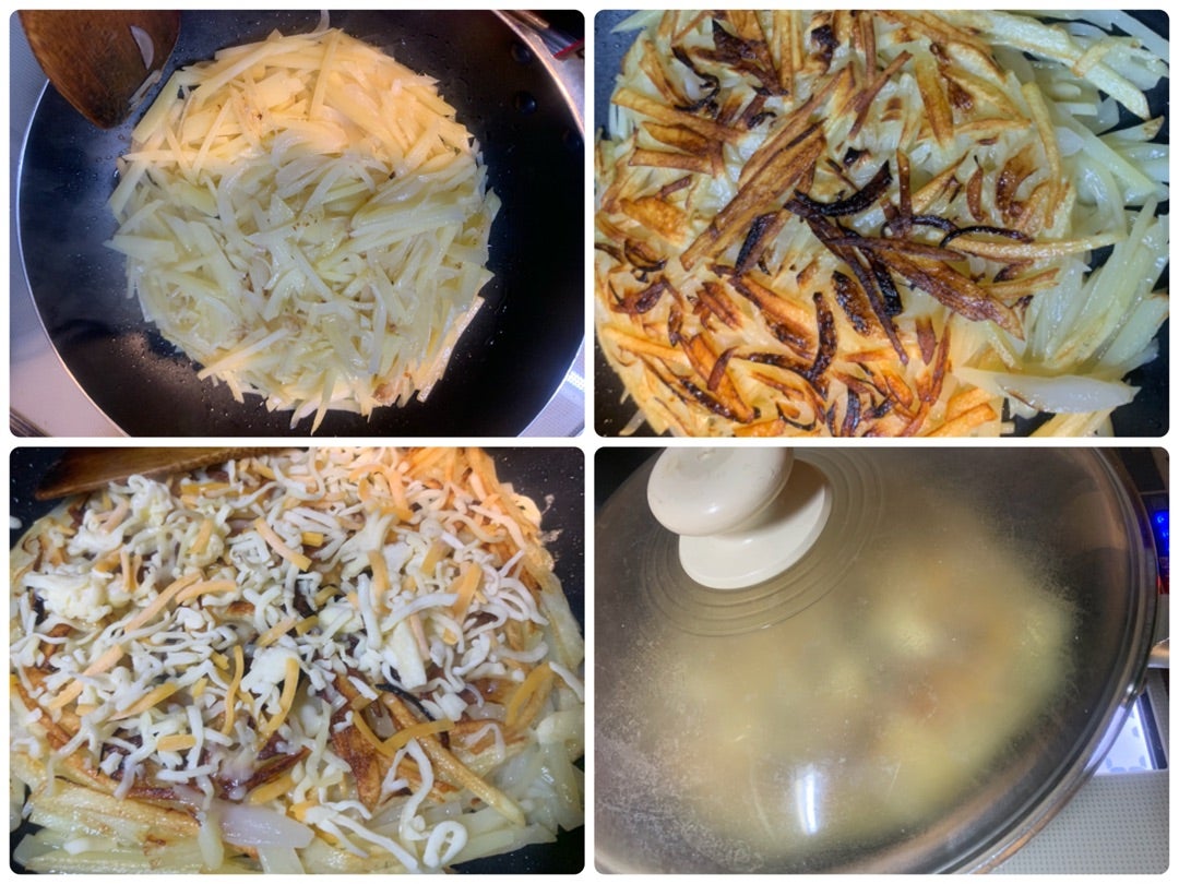 じゃがいもと玉ねぎあったらこれ じゃがいもと玉ねぎのガレットレシピ・作り方Tasty