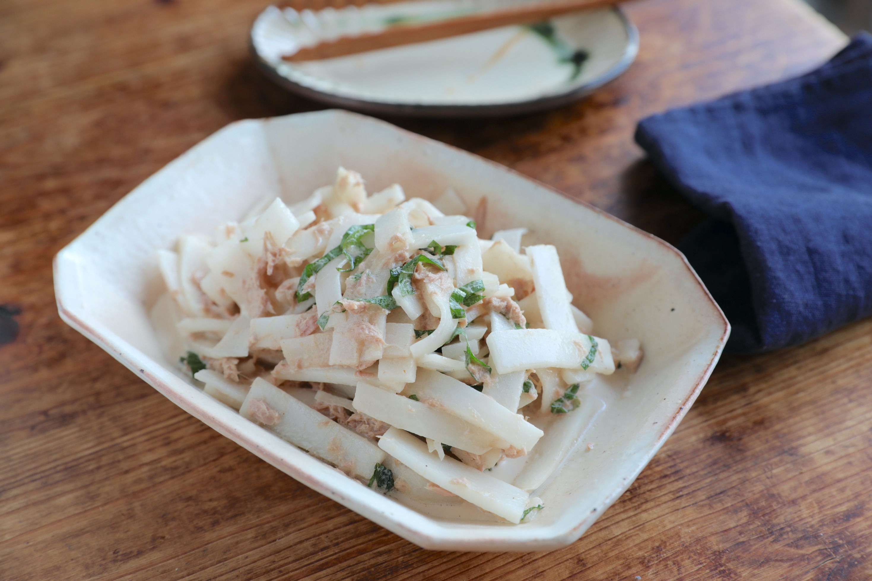 大根の短冊切り - 野菜の切り方 料理の基礎レシピサイトNadia