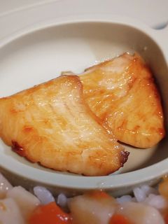 同分量で手間なし♪ぶりの照り焼ききっずごはん