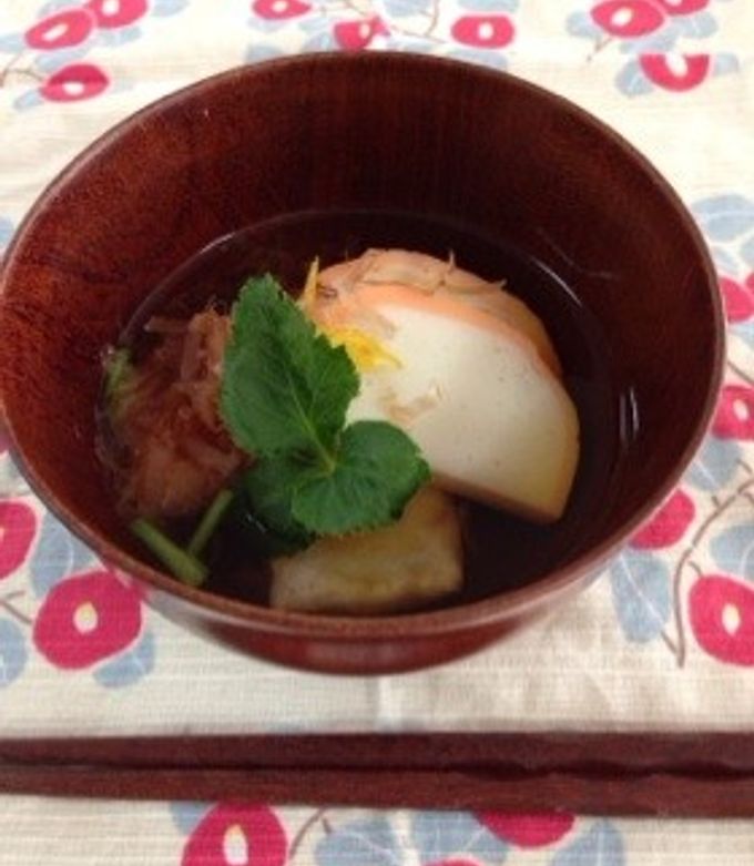 お出汁が美味しいお雑煮♪簡単