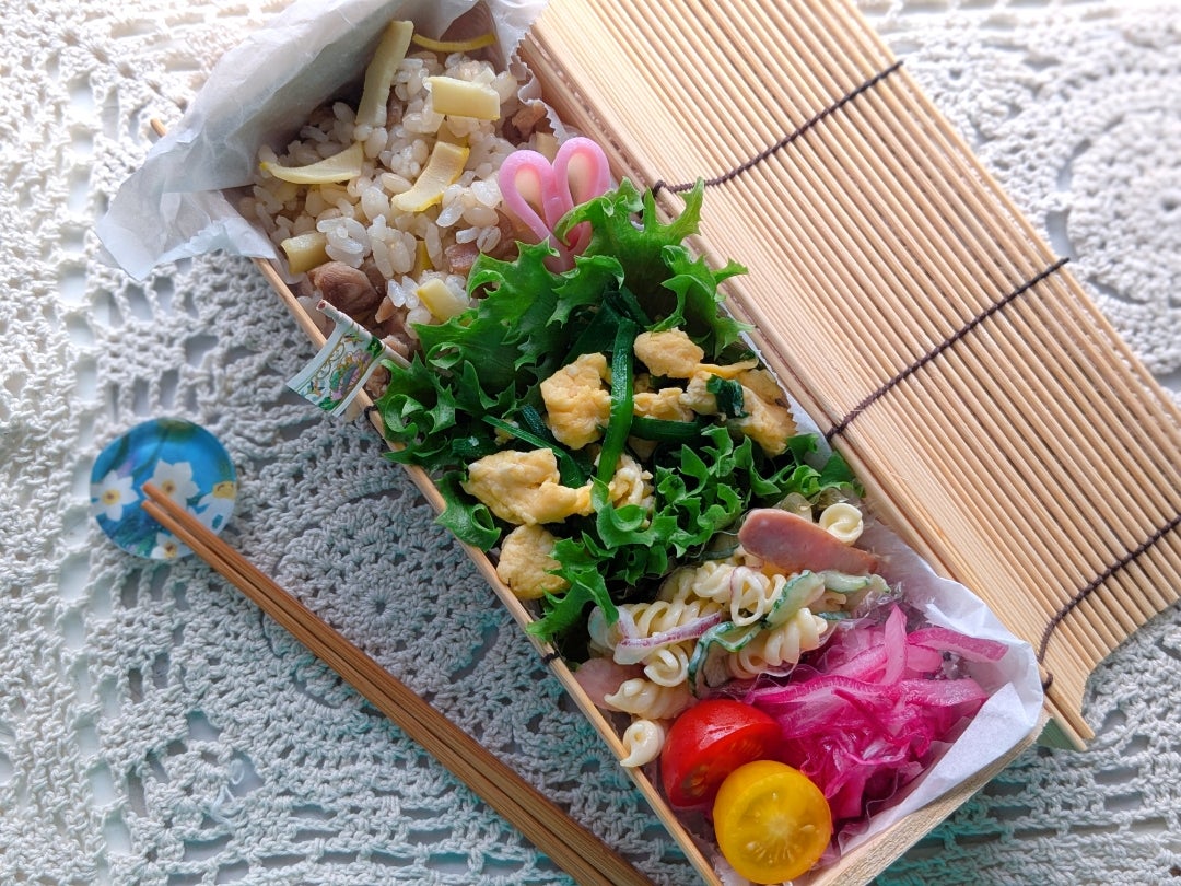 破竹と鶏肉の炊き込みご飯 : 日だまりカフェ