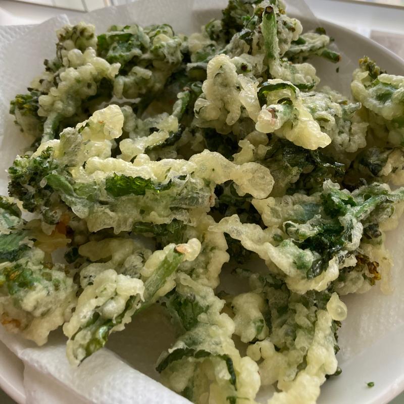 これぞ王道♪菜の花の天ぷら