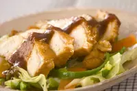 大葉でサッパリ！鶏むね肉のカリカリ唐揚げ