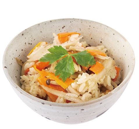 炊飯器で作る鶏ごぼうごはん