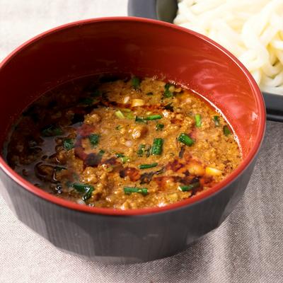 にら香る 担々つけうどん