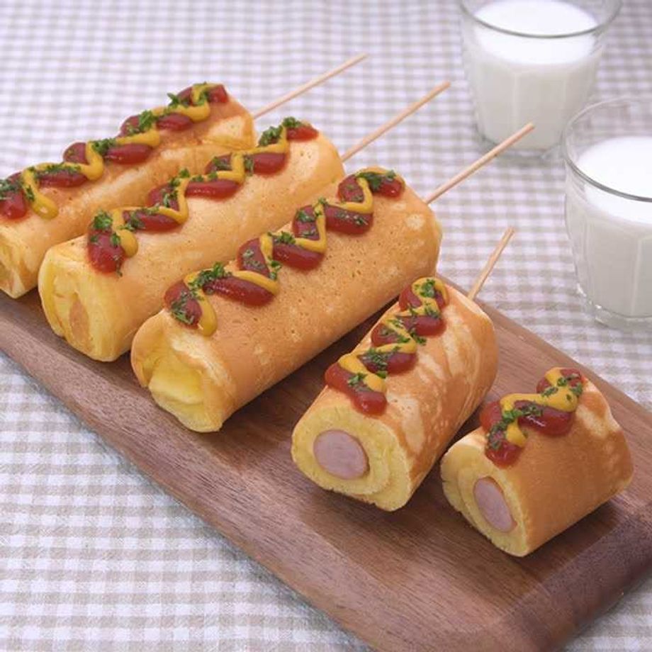 簡単！揚げないアメリカンドッグ レシピ・作り方Tasty
