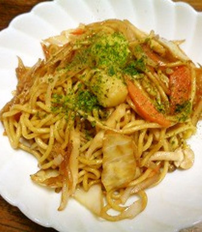 太田「太田焼きそば」その3 群馬県のポテト入り焼きそば その4: 「全国イイ味ハマル味」