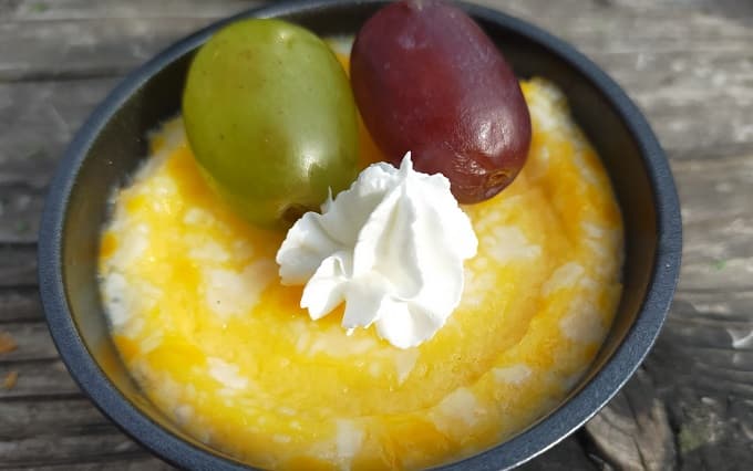 メスティンで、蒸しプリン ☆昔風の固めのプリン : Minha Praia