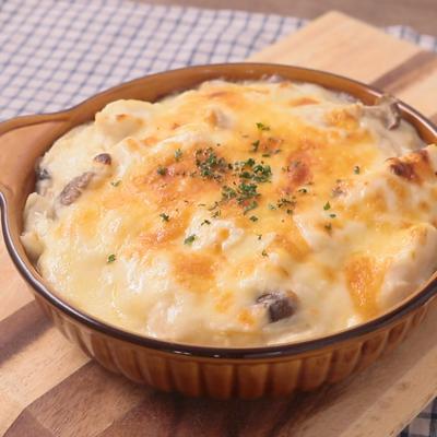 小麦粉も牛乳も使わない♪ ヘルシー＆高たんぱく「ゆで卵とブロッコリーの豆腐グラタン」ダイエット、フィットネス、ヘルスケアのことならFYTTE-フィッテ