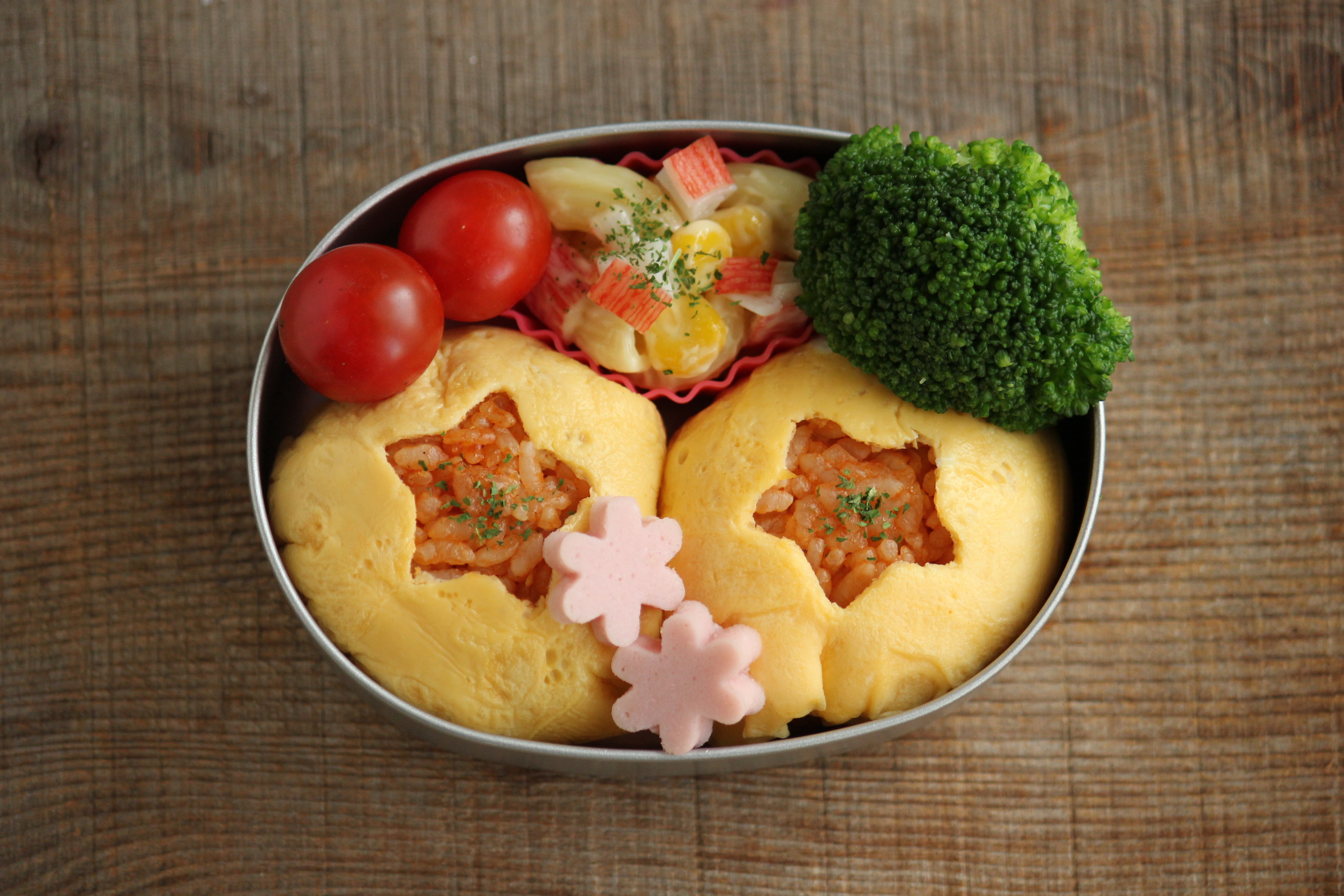 三色おにぎり弁当 幼児弁当