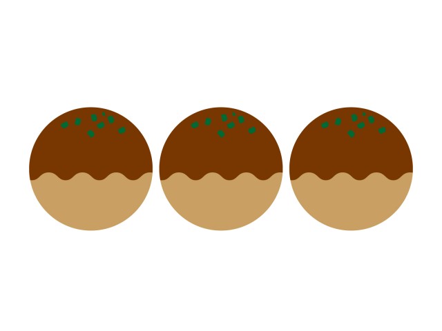 たこ焼きのイラストのイラスト素材79929454- PIXTA