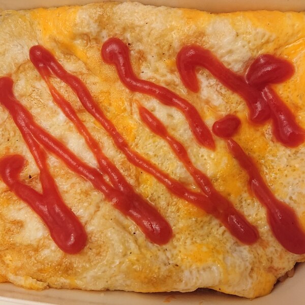 今日も１日頑張ろうと思わせる一品！ミニオムライス