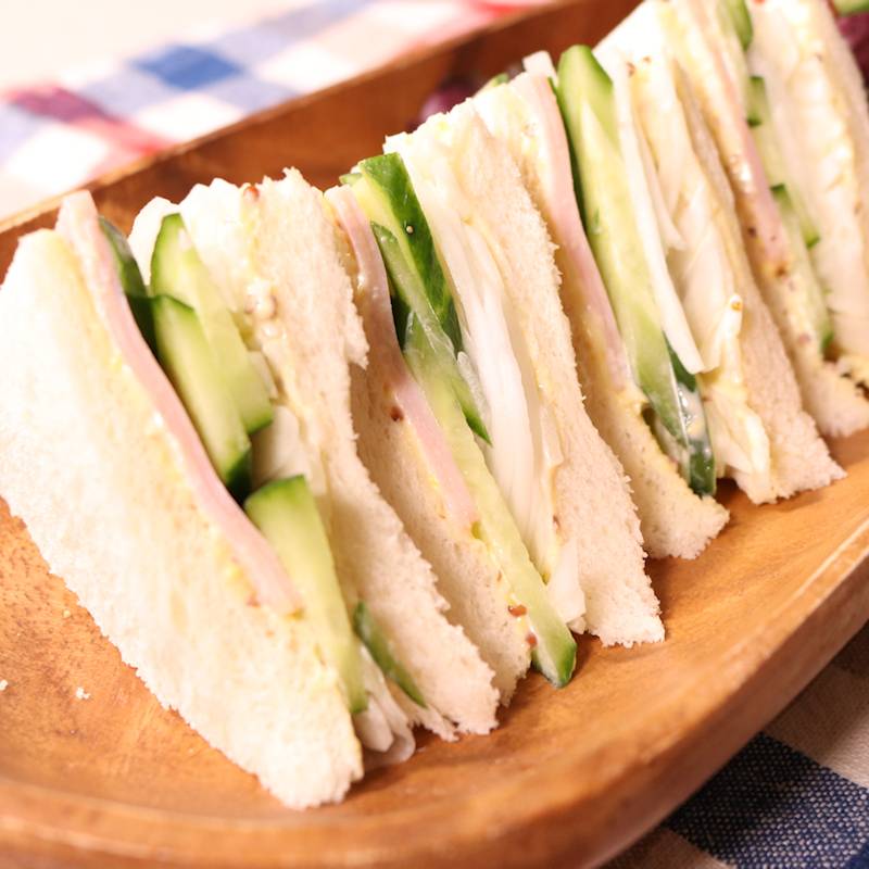 ハムときゅうりのサンドからだとあたまが喜ぶお弁当レシピ N's KITCHEN