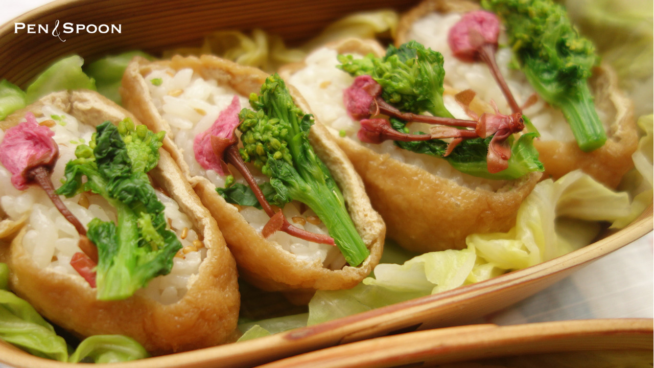 いなり寿司＋白身魚のパン粉焼き高校生弁当 : ぽかぽかびより 過去ログ・お知らせPowered by ライブドアブログ