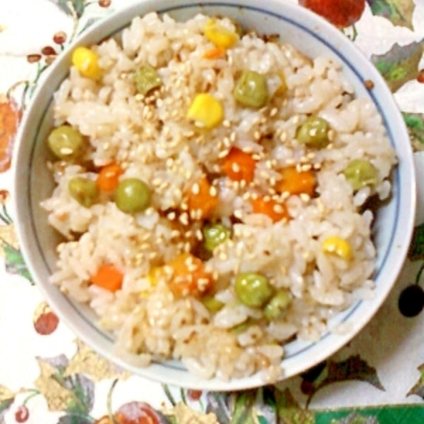 炊き込みマヨツナピラフ