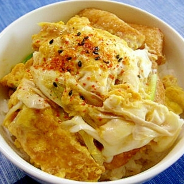 油揚げの卵とじさとの雪食品株式会社