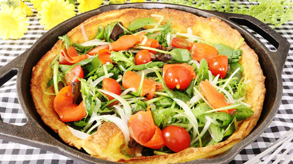 彩り野菜と海老のサラダなの花薬局