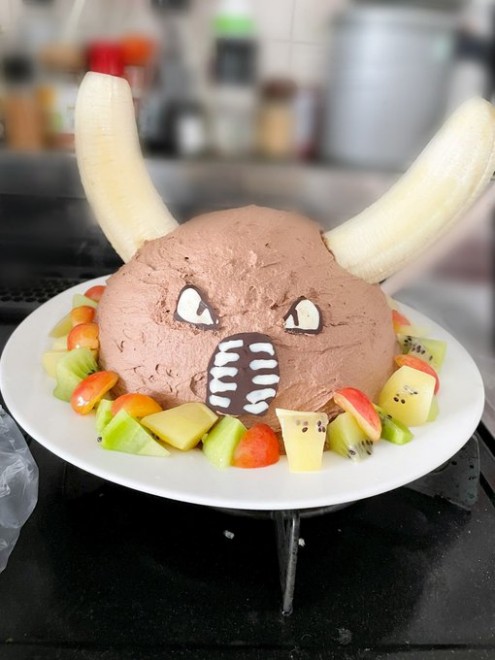 ポケモンのケーキ☆ドーム型風