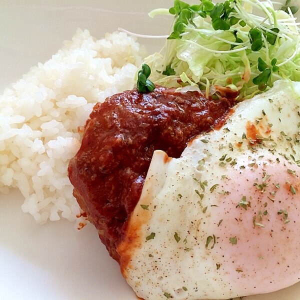 2つの食物繊維がたっぷり アーモンドハンバーグ～きのこソース添え～ナッツの情報サイト Ton's Cafe トンカフェ