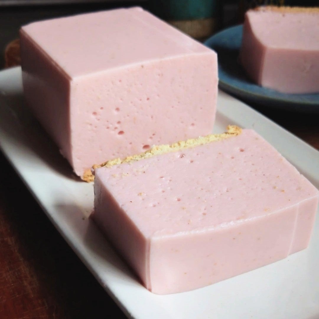 簡単いちごババロアの作り方 Strawberry Bavarian cream