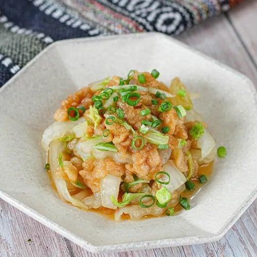 きゅうり、ちくわと大葉のめんつゆ和え