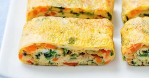 我が家の黄金比甘い卵焼き