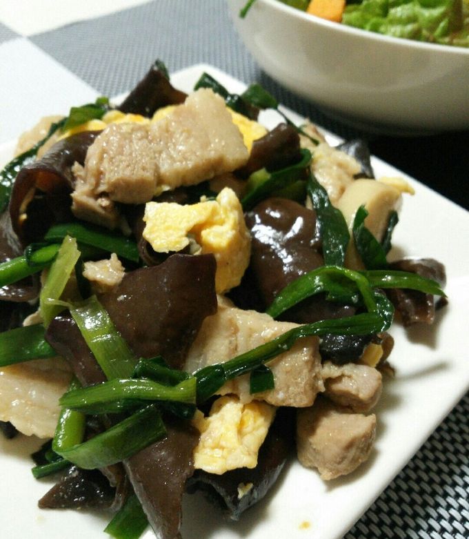 きくらげと卵と豚肉の炒め物 木須肉Gaspo ガスポ の美味しいレシピ