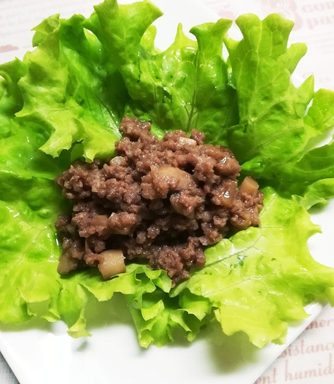 電子レンジで簡単 肉味噌冷奴