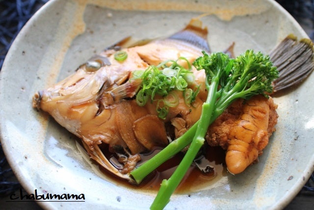 カワハギの煮付け