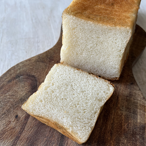 パウンド型で焼く、ふんわり米粉食パン