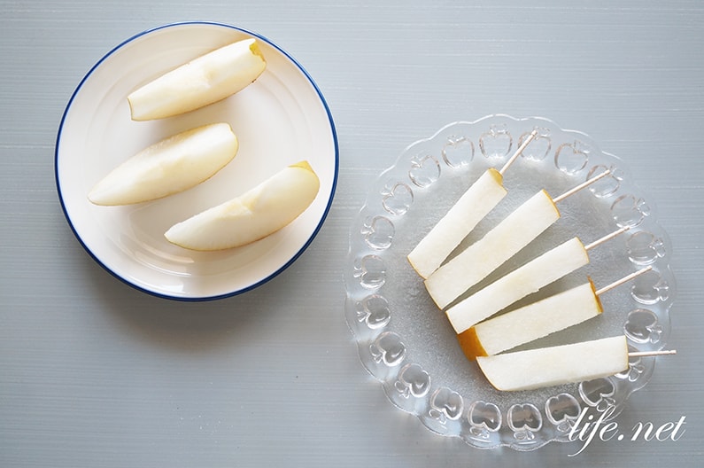 皮をひとむき♪梨orリンゴの綺麗なむき方 by ぴょん太58クックパッド簡単おいしいみんなのレシピが392万品