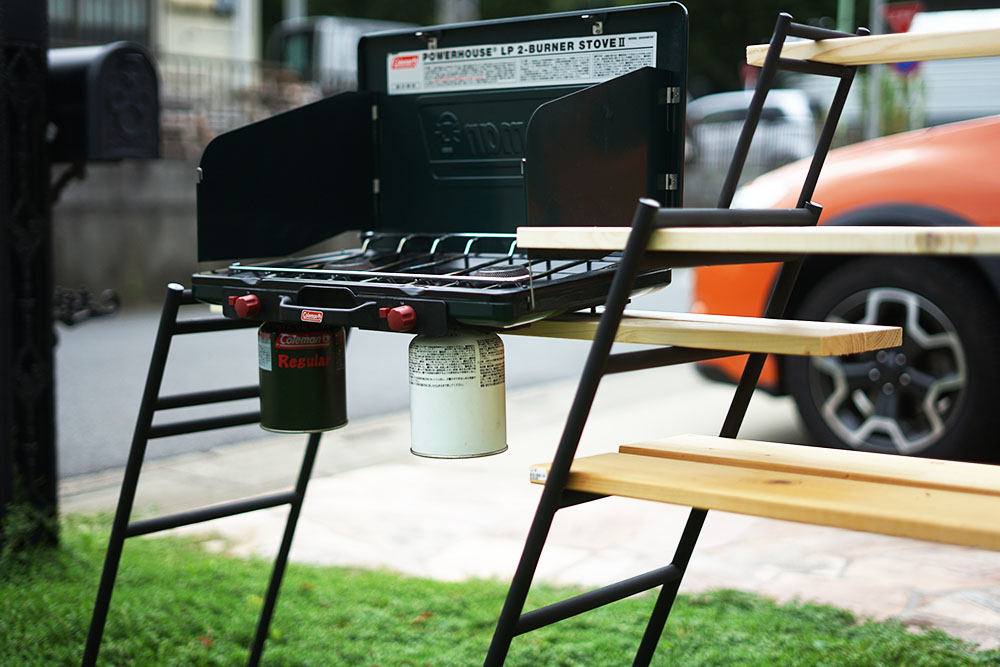 ディーオーディー DOD テキーラレッグ テキーラキッチンレッグ テキーラキッチンレッグを無印良品のカゴ