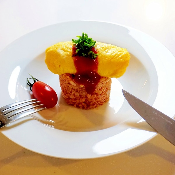 レンチン♪ミニオムライス