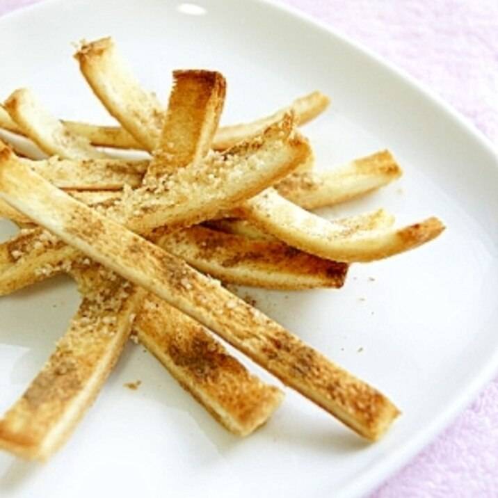 オシャレに大変身！ パンの耳でくるくるフレンチトースト