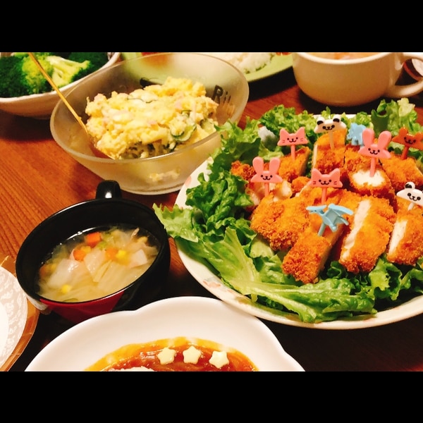 夏の献立』が始まりました。公式 名代とんかつ かつくら