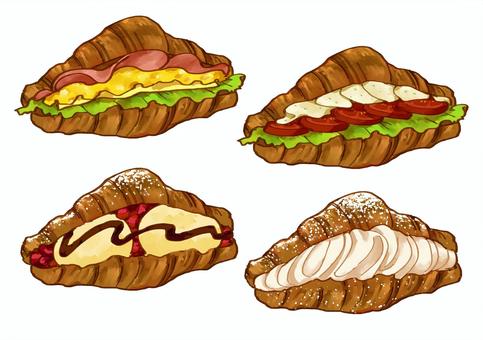 クロワッサンクロワッサンクロワッサンイラストイラストイラストグラムいらすとゆるいイラストゆるイラストゆるイラスト好きな人と繋がりたいゆるかわイラストイラスト好きな人と繋がりたいかわいいオリジナルキャラクター1日1枚毎日投稿