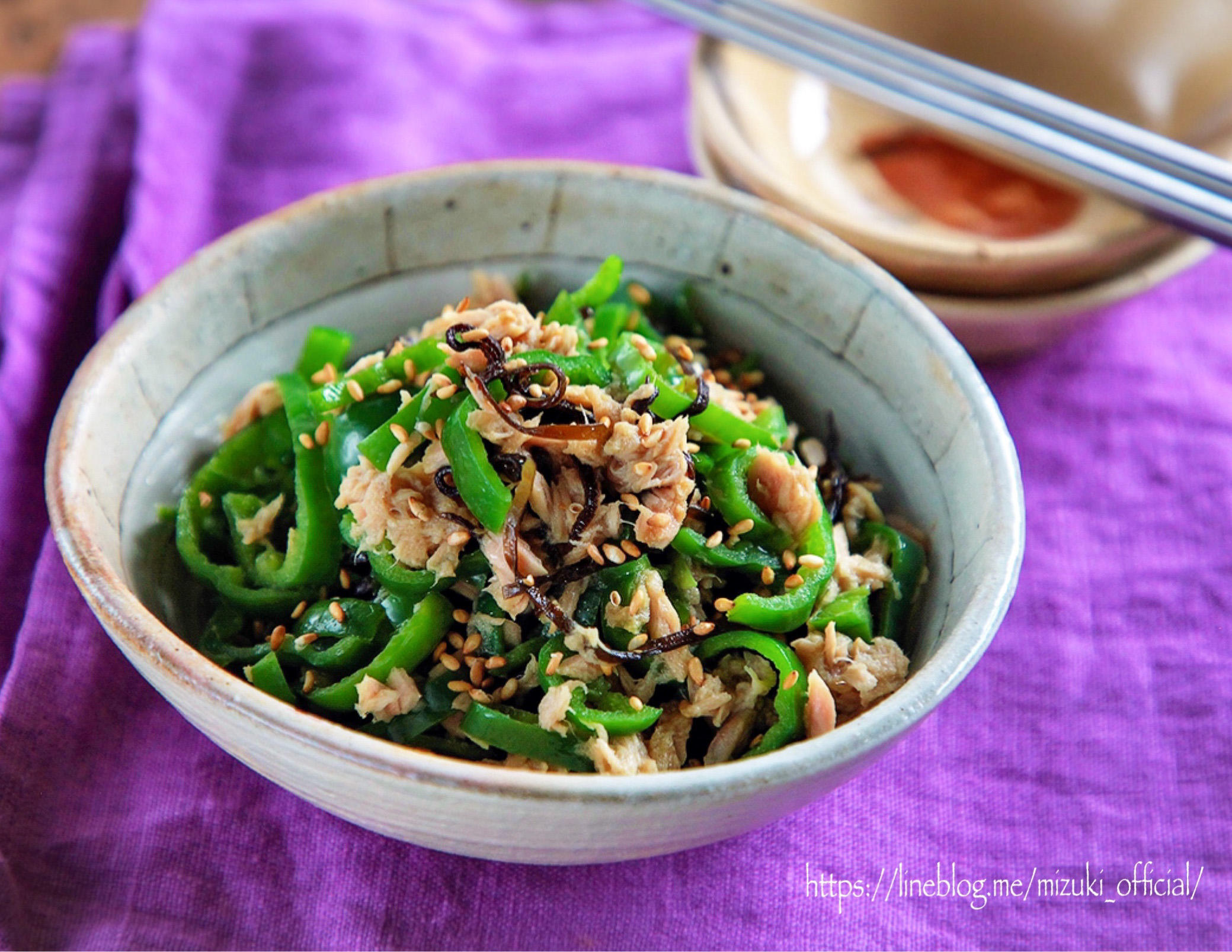 ピーマン＋ツナ×塩昆布＋白だし by MatsCafeクックパッド簡単おいしいみんなのレシピが392万品