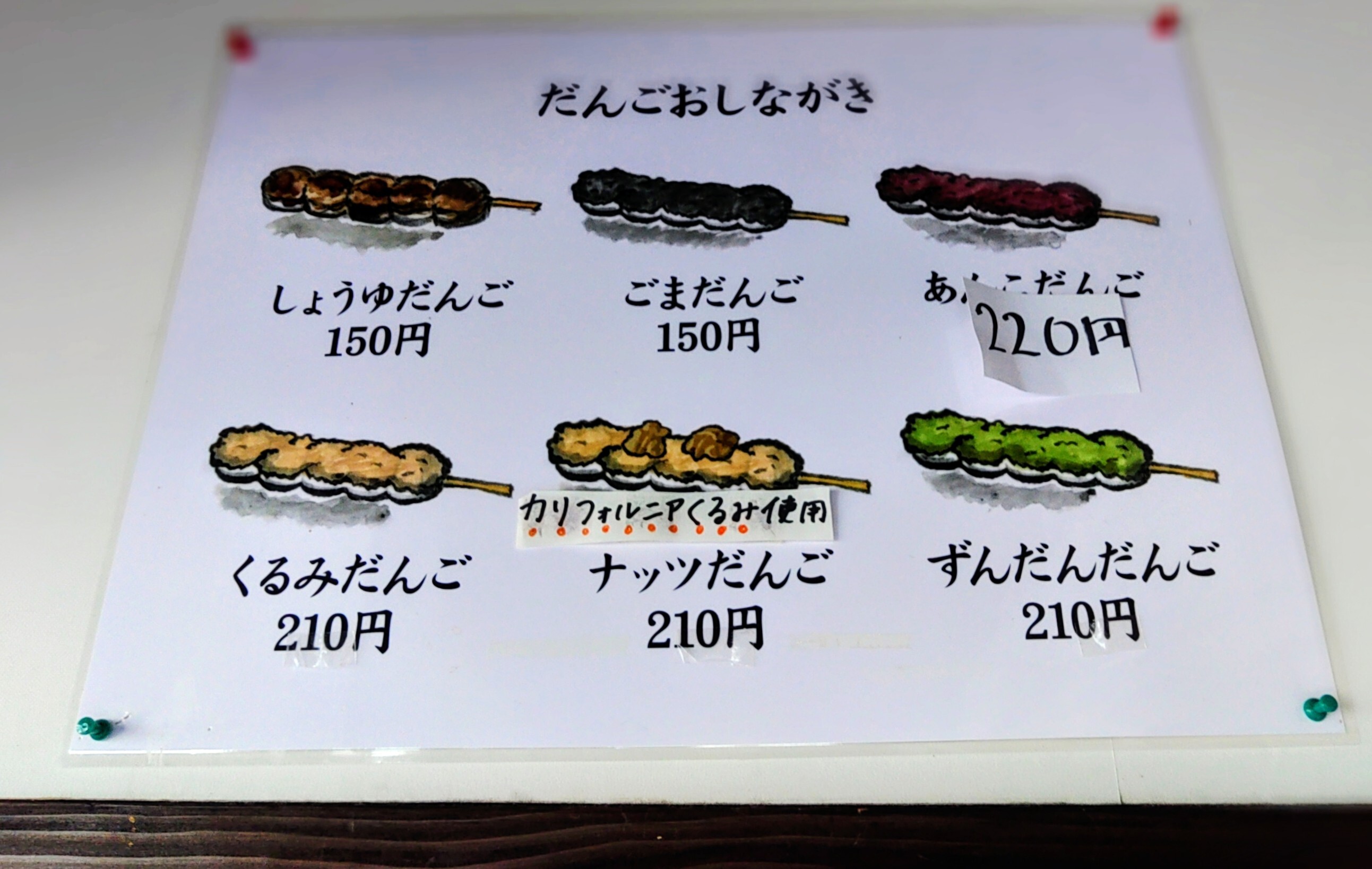 最上川千本だんご 大石田町 ☆季節限定だんご マロンちゃん☆ブルーレボリューションのきまぐれブログ 復活編