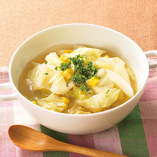 remake 余ったコンソメスープで・おじや☆