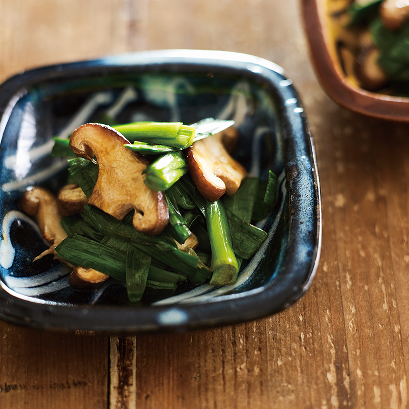 簡単おつまみ作りおき★絶品ツヤツヤ生椎茸の含め煮