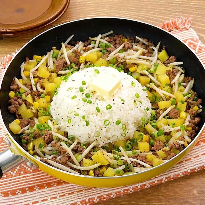 ガーリックペッパーライス 食べなきゃ損する絶品レシピ