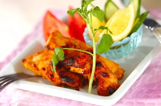 タンドリーチキン風ホットサンド 厚焼きホットサンドベーカー goooodⅡ– Vitantonio