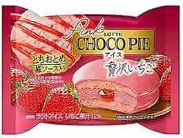 中評価 ロッテ ピンクチョコパイアイス贅沢いちごの感想・クチコミ・値段・価格情報 もぐナビ