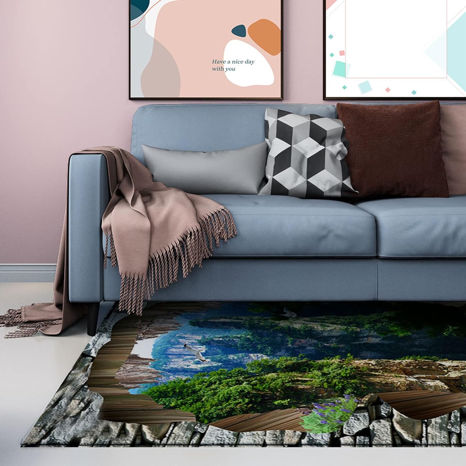 楽天市場 ラグ 厚手 カーペット・ラグカーペット・マット・畳 ：インテリア・寝具・収納の通販 ラグ カーペット ラグマット 250×200 長方形おしゃれ 超極厚60mm とろりんラグ 厚手 ホットカーペット対応 床暖房対応 高反発ラグ 滑り止め 防音